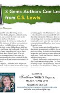 3 Gems Authors can learn from C.S. Lewis