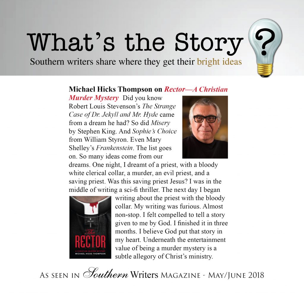 Michael Thompson in Southern Writers Magazine